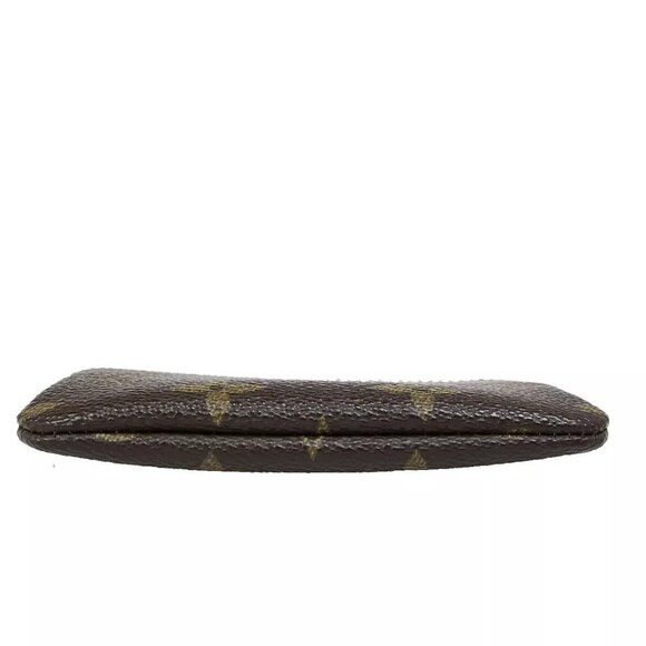 LOUIS VUITTON Pochette Cles Coin Wallet Monogram Leather Brown - Picture 5 of 13